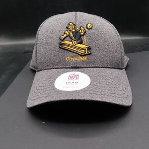 Pittsburgh Steelers Legacy NFL Adjustable Hat One Size Snapback Gray NWT